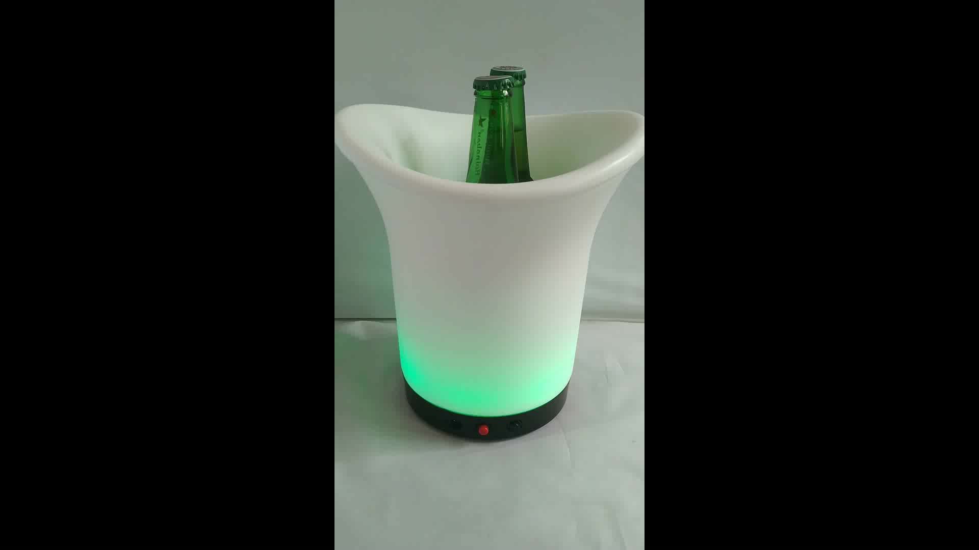 Multifunction Flashing Ice Bucket With Bluetooth Speaker Buy Music