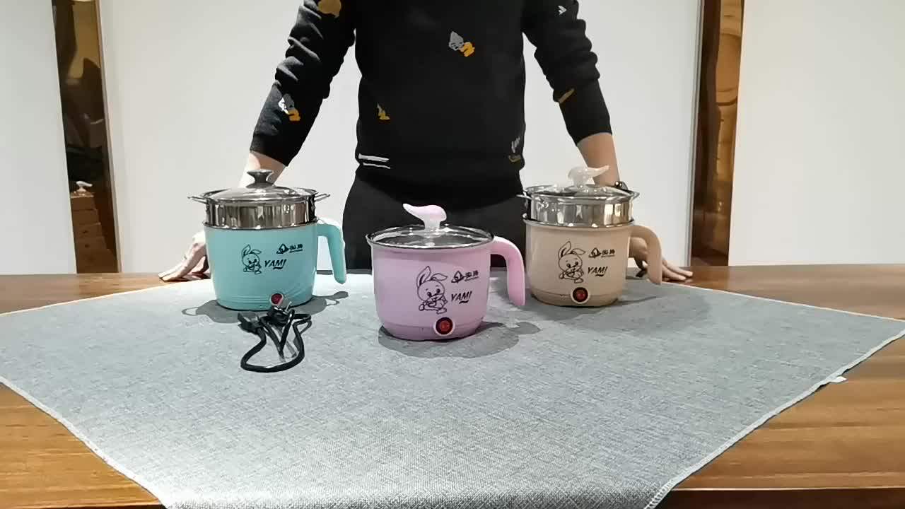 Portable Electric Stainless Steel Hot Pot Electric Stew Pot Multi