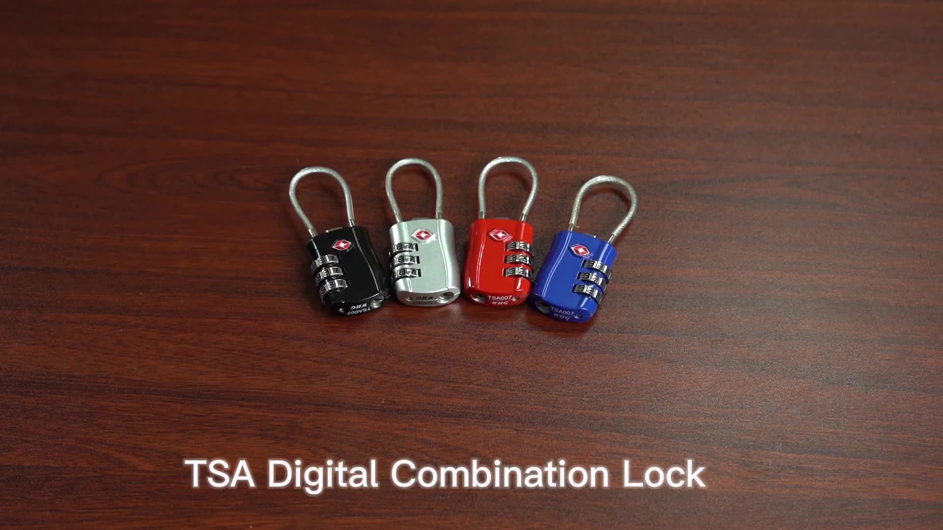 Dial Travel TSA 007 Combination Luggage Cable Lock