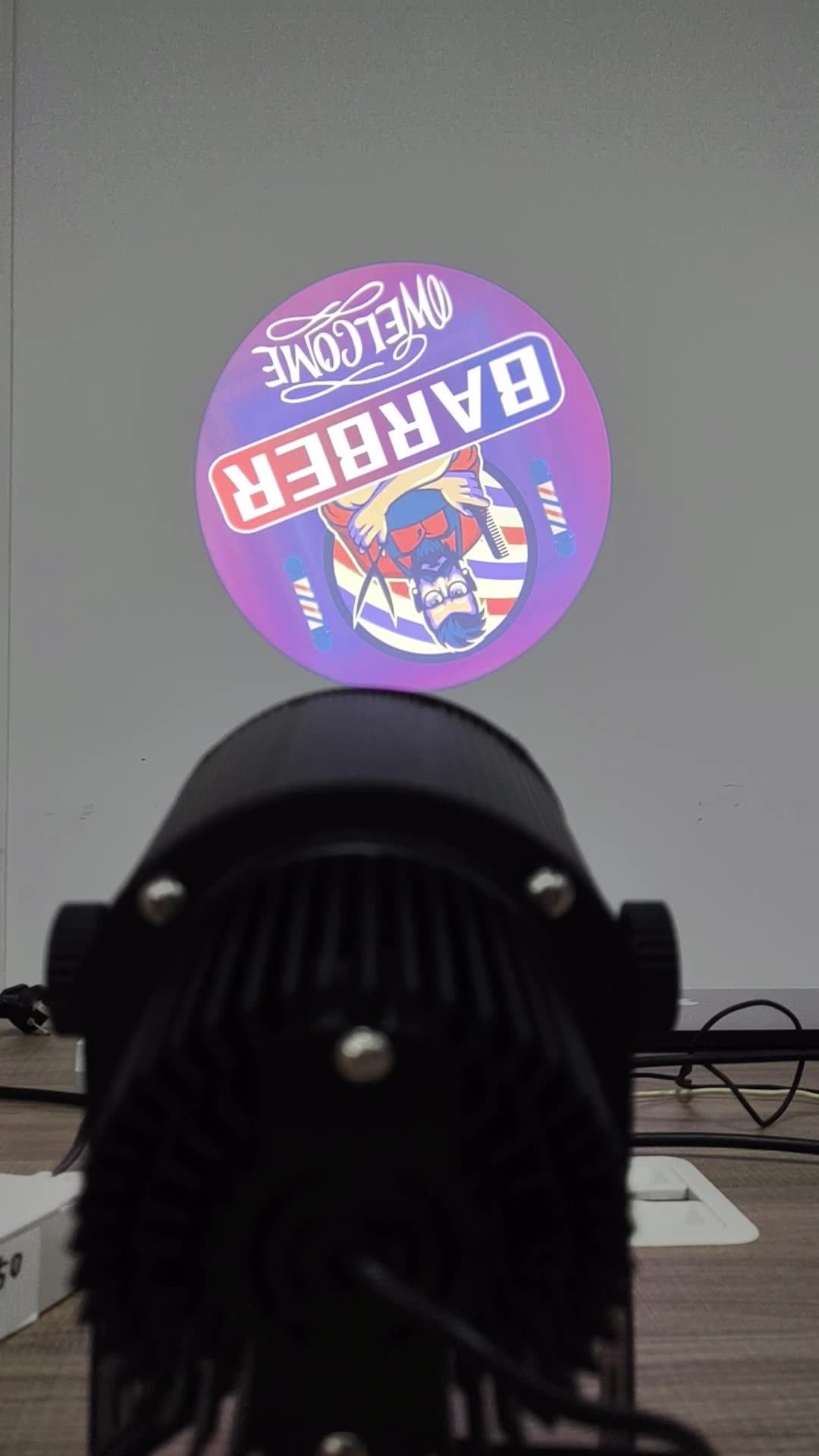 Waterproof Ip67 60w Led Gobo Logo Projector Light With Remote Control