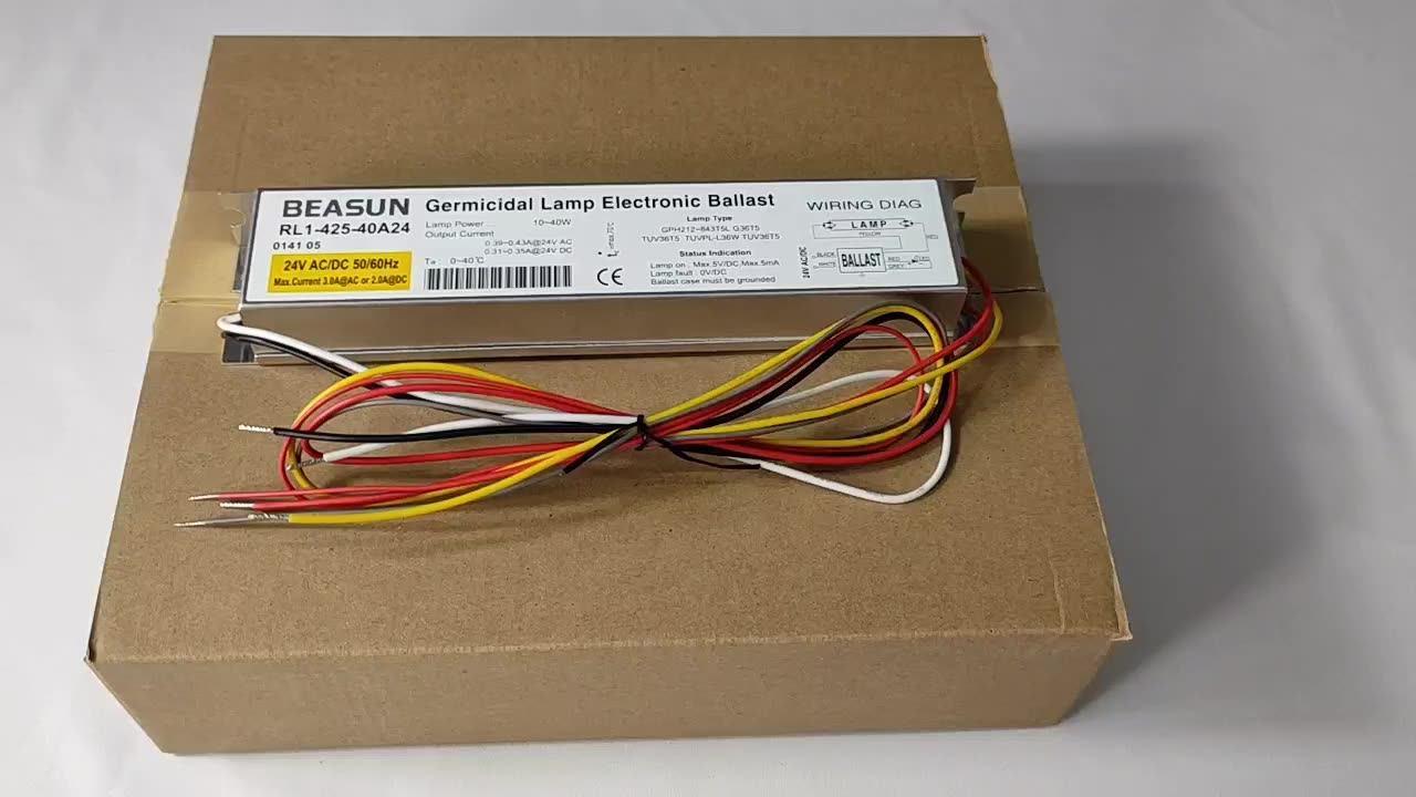 Beasun Electronic Ballast For Uv Lamp Rl84252/75u 25w 30w 35w 40w 50w