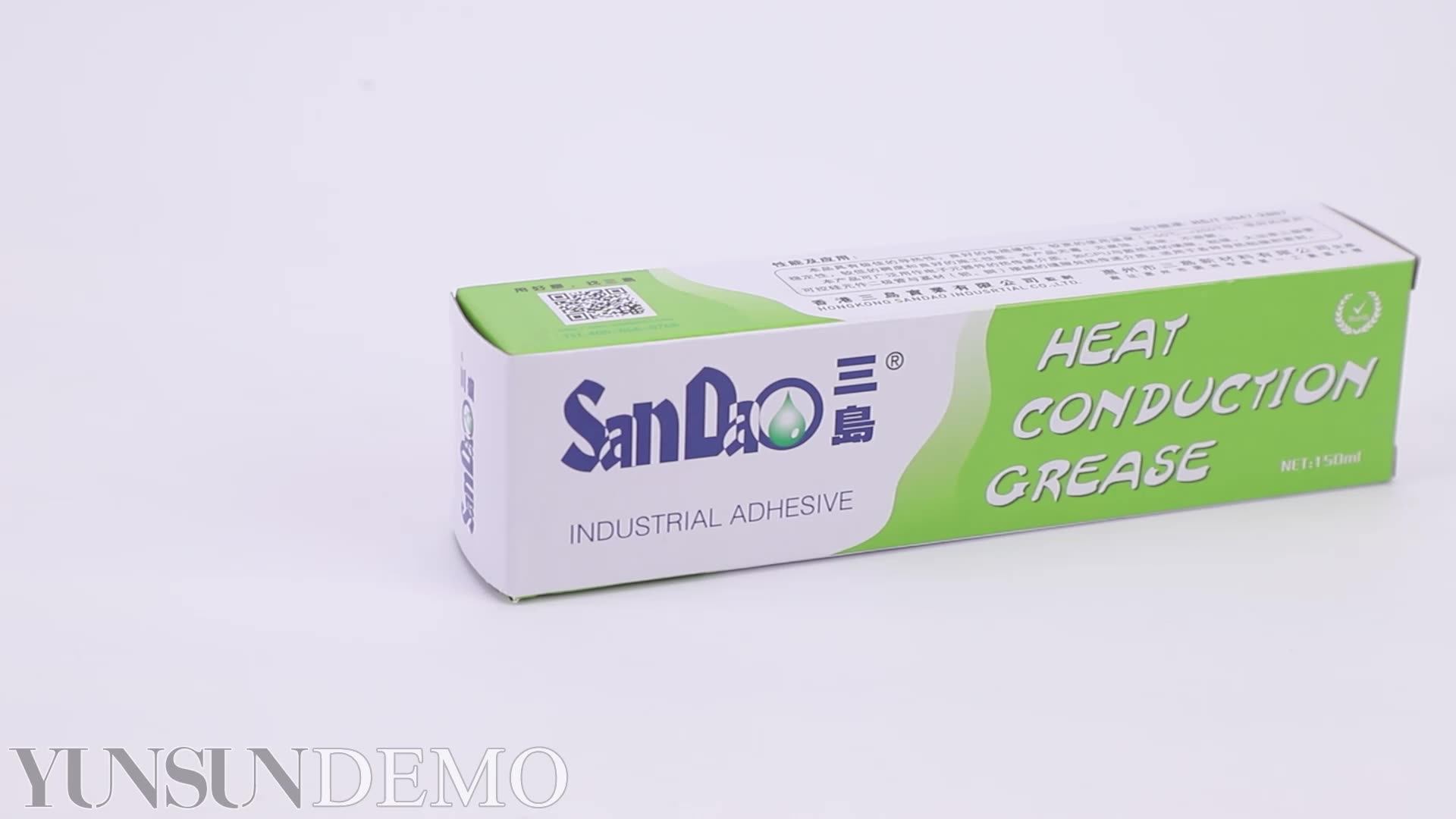 Sd933 White100ml 330ml Rtv Thermal Adhesive Silicone Sealant Conduction