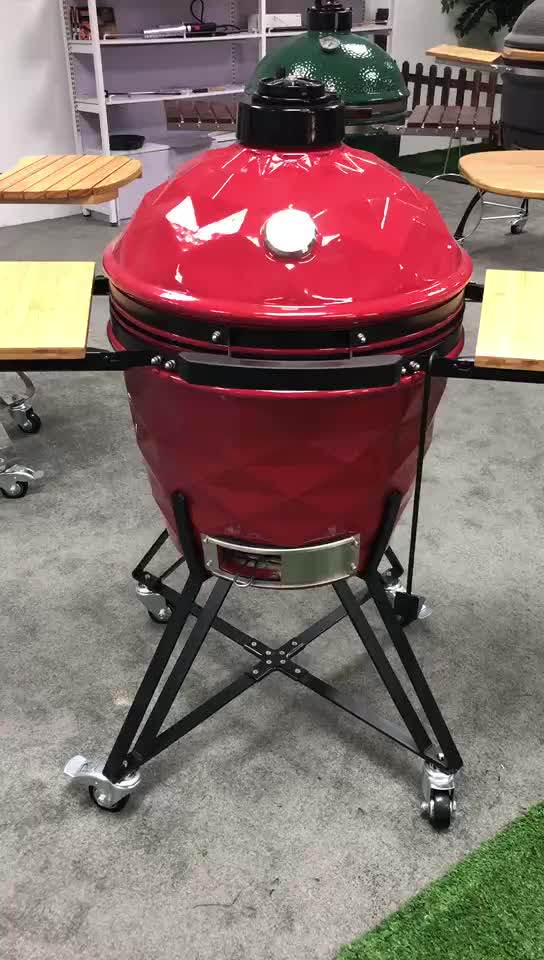 New Outdoor Diamond Kamado Creamic Barbecue Grill Buy Outdor Bbq