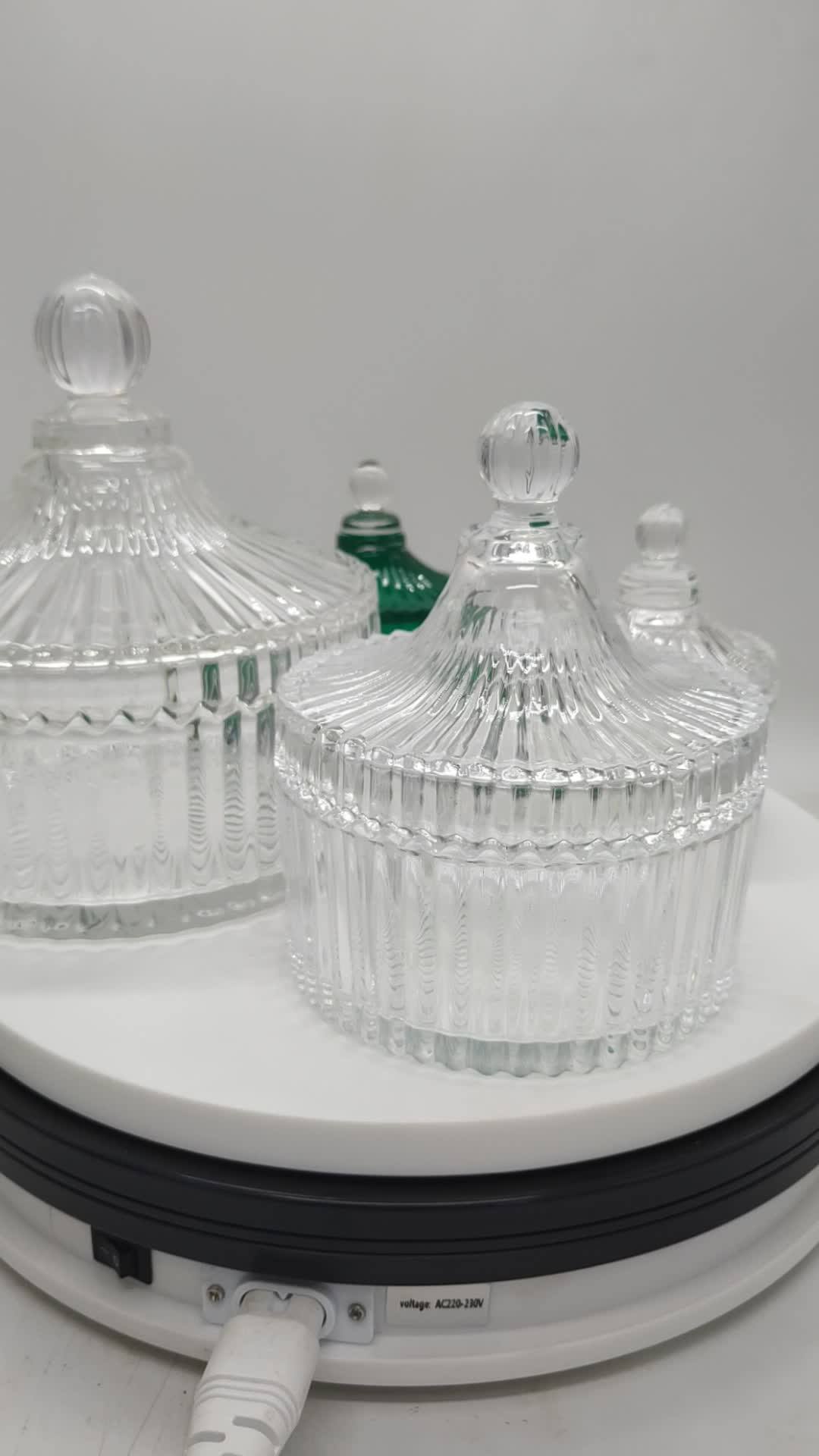 Matte Black Geo Cut Glass Candle Jar Buy Geo Cut Glass Candle Jar