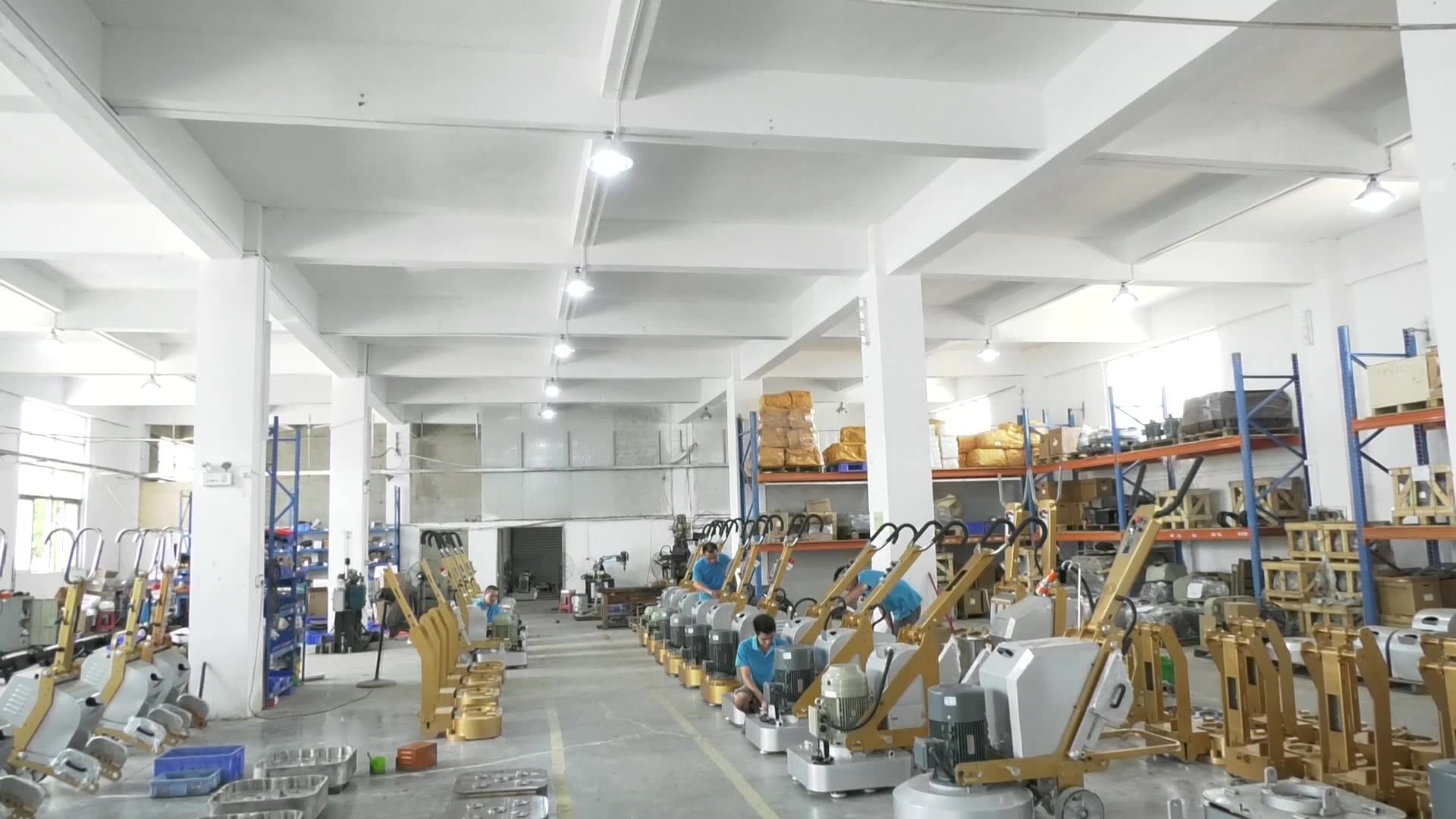 High Power 15kw 700mm Stone Concrete Floor Polishing Grinding