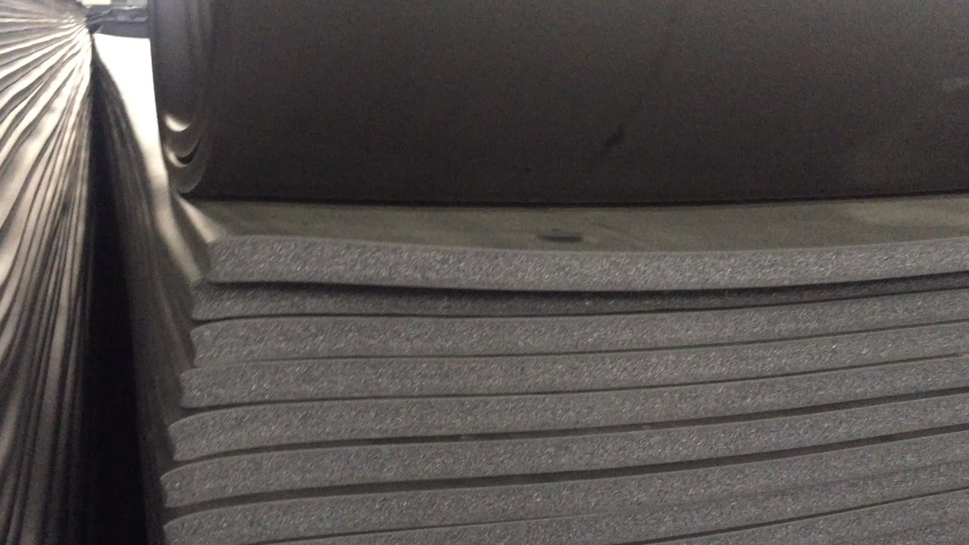 Nbr/pvc Rubber And Plastic Insulation Board With Good Moisture