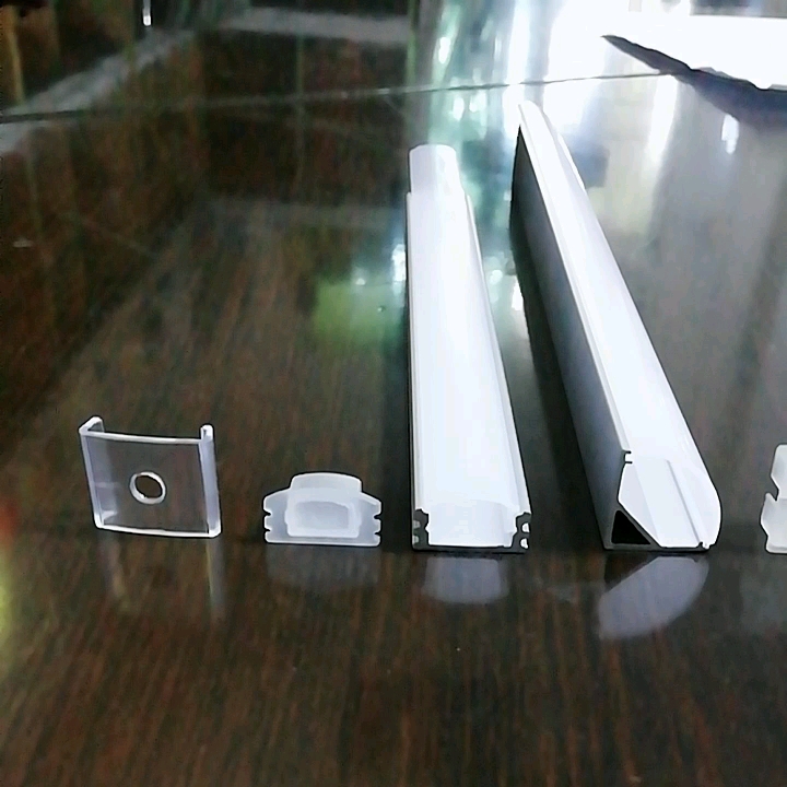 Aluminum Channel Pc Cover Led Lampshade Led Housing Shell - Buy Pc ...