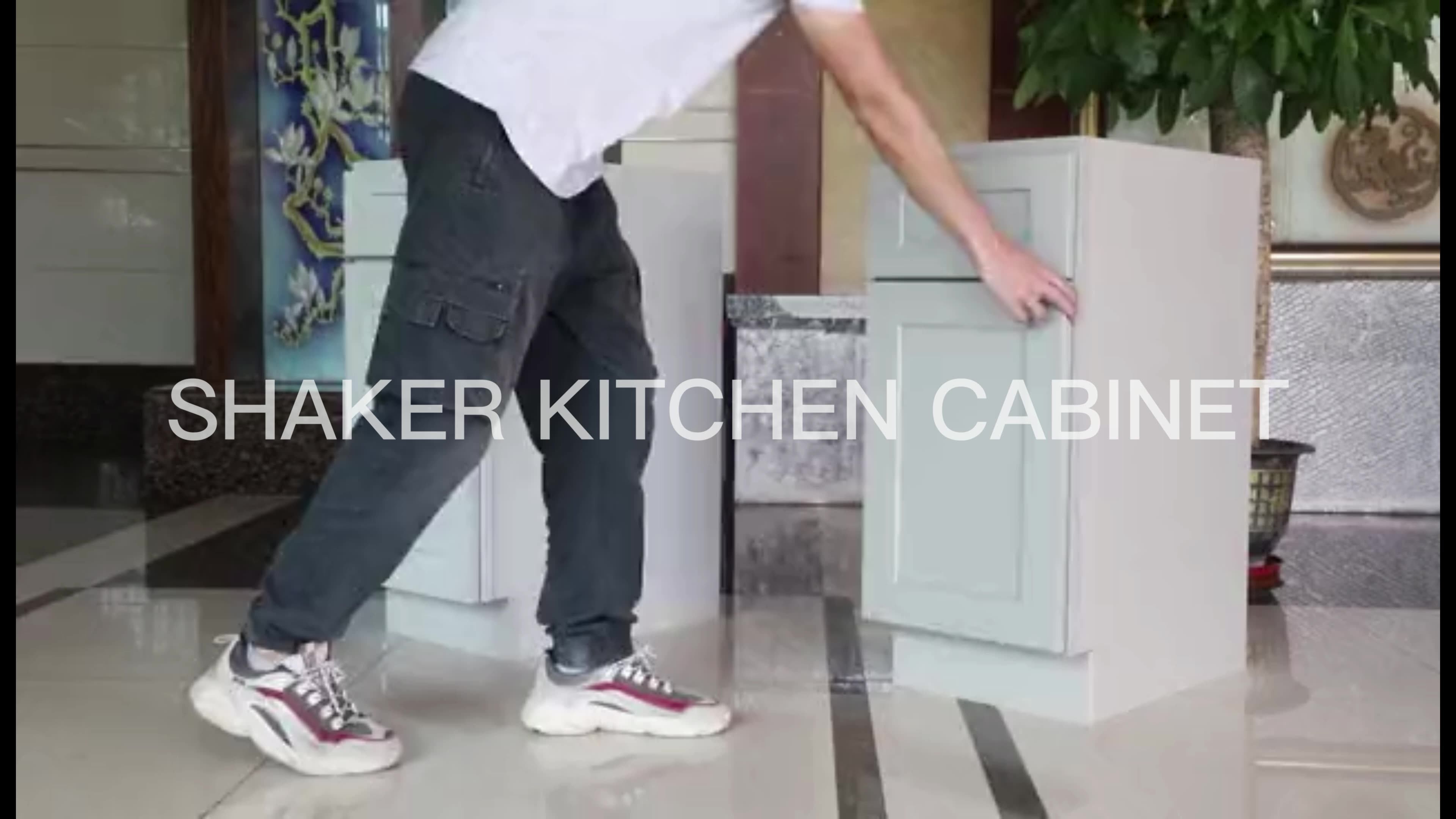 Factory Direct American Ready Made Rta Grey Shaker Kitchen