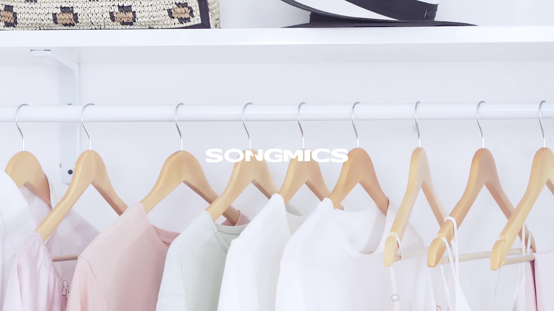 Songmics Wholesale Cloth Hangers Luxury Customize Non Slip Boutique