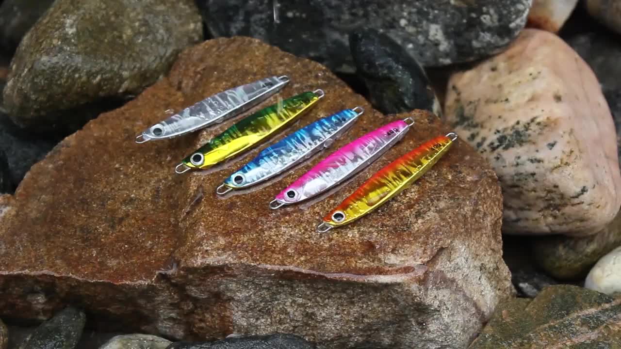 Slow Jig 30g 40g 60g Saltwater Fishing Lure Casting Spoon Lure Buy
