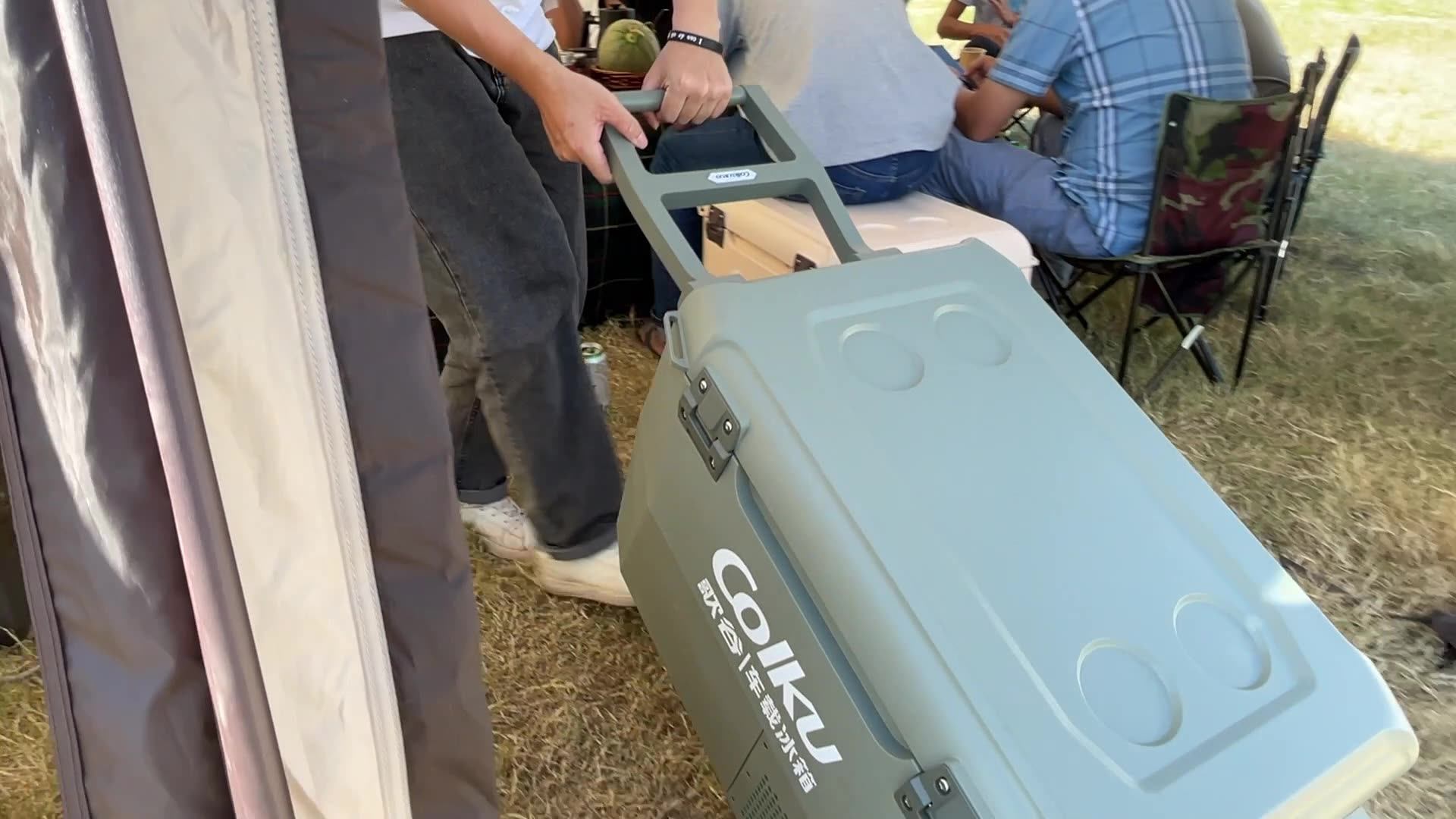 Rv Camper Fridge Freezer Dual Zones Electronic Auto Electronics Car