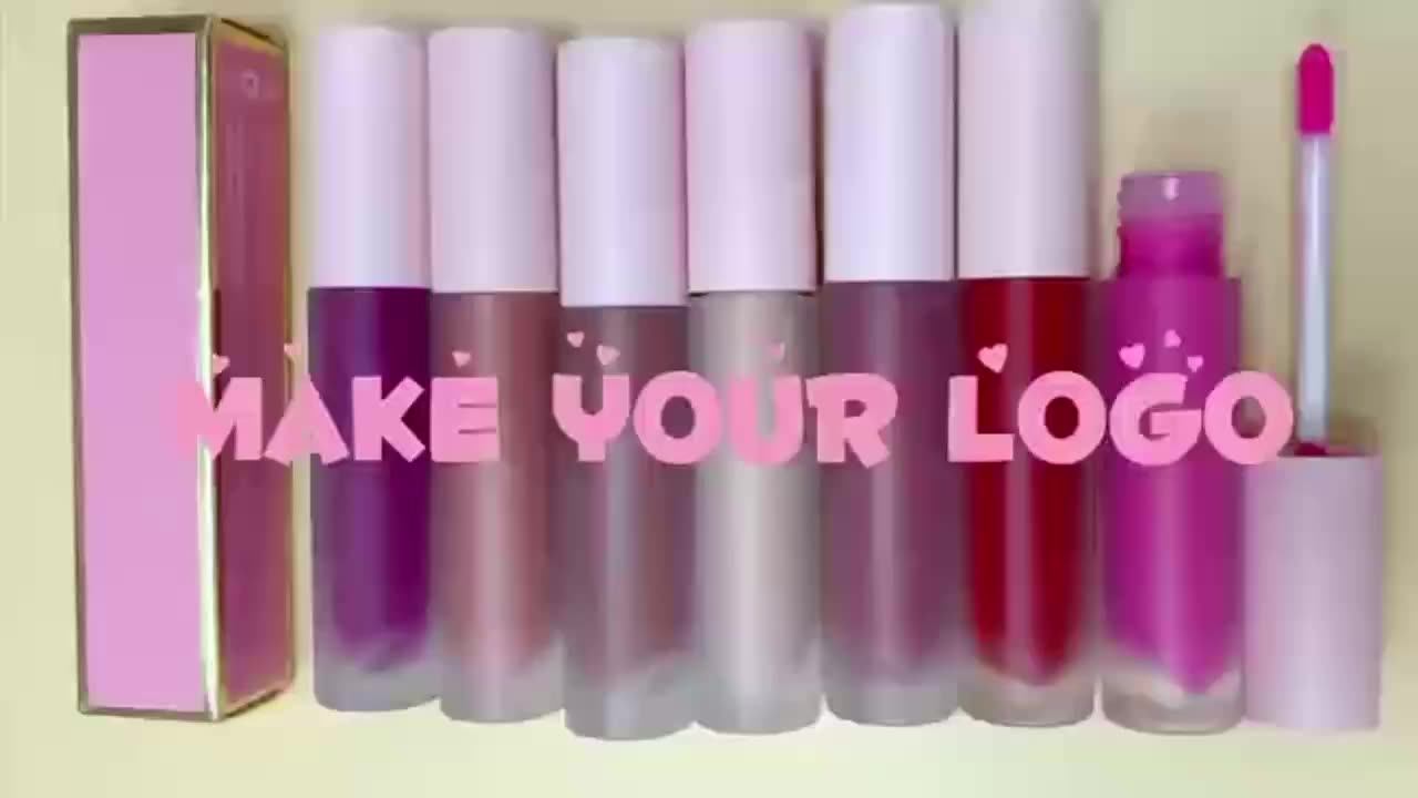 Wholesale Vegan Lip Gloss Private Label Your Own Color Lipstick High