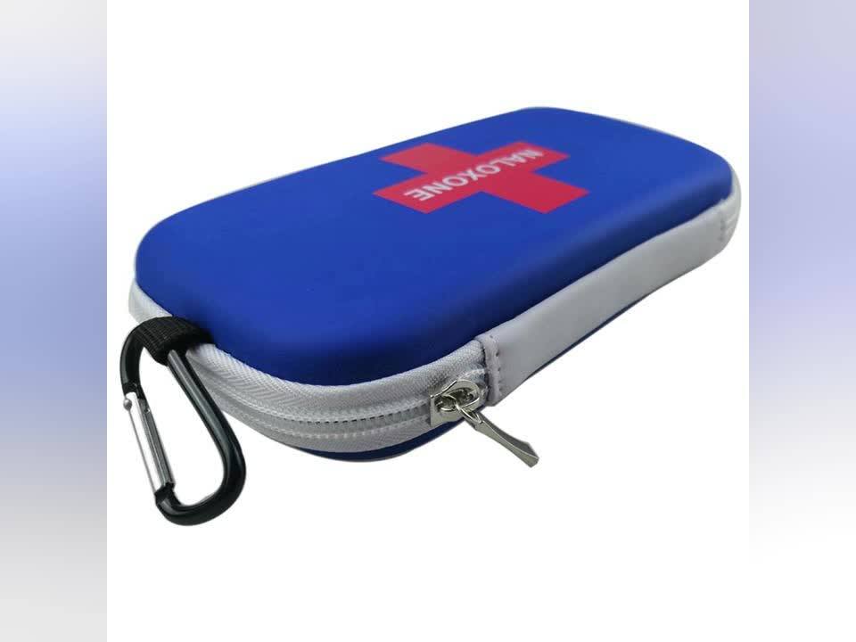 Red Opioid Overdose And Narcan Naloxone First Aid Kit Box Buy Eva Kit