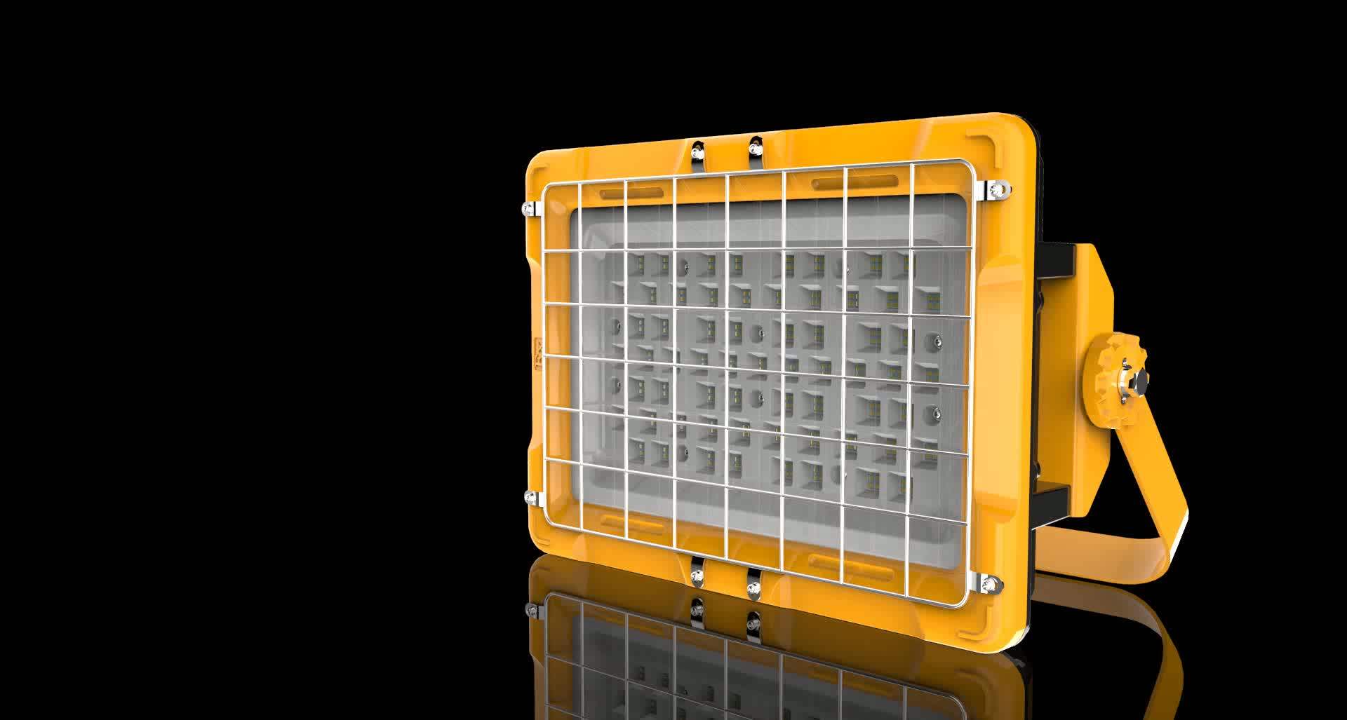 Ohbf8265 Led 6000k Ex D Square Free Maintenance Led Explosion Proof