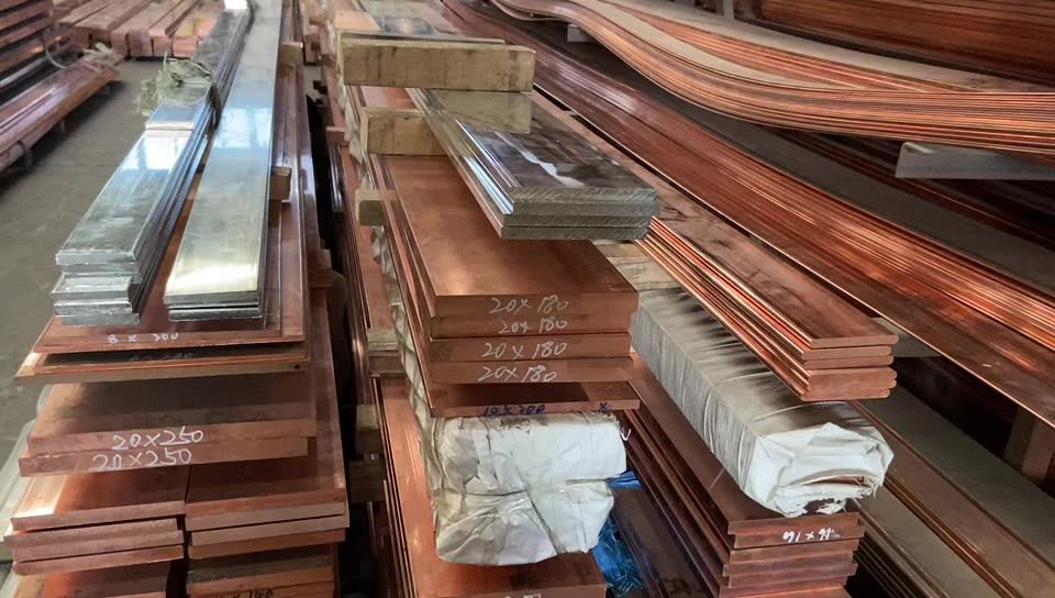 Tin Plated Flat Copper Bar Copper Flats Buy Tin Plated Flat Copper