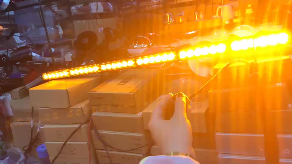 Dual Color Car Flash Strobe Light Dual Color Led Stick Bar Light Led