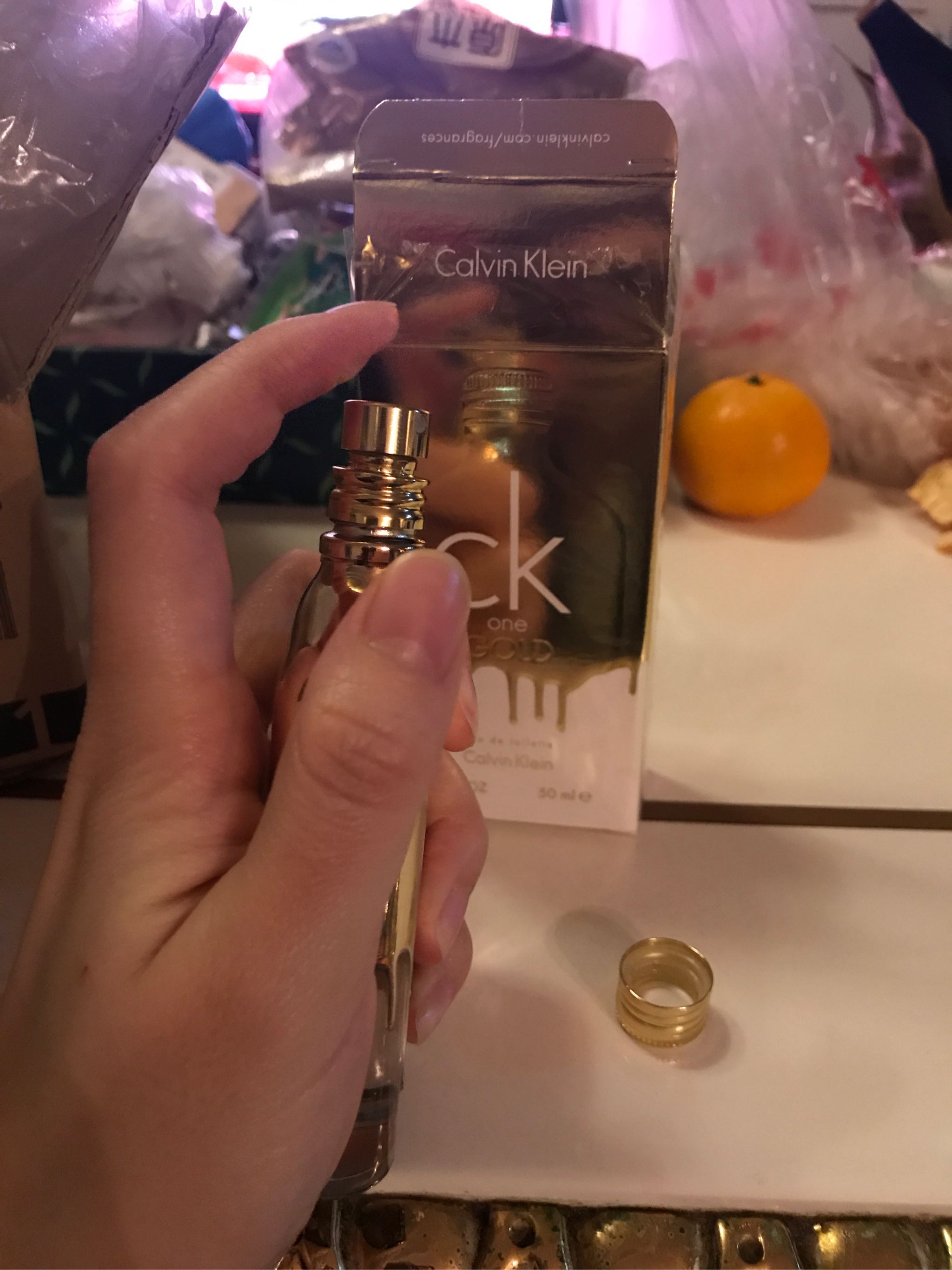 CK炫金限量版淡香水性价比真高，真实上手体验,第7张