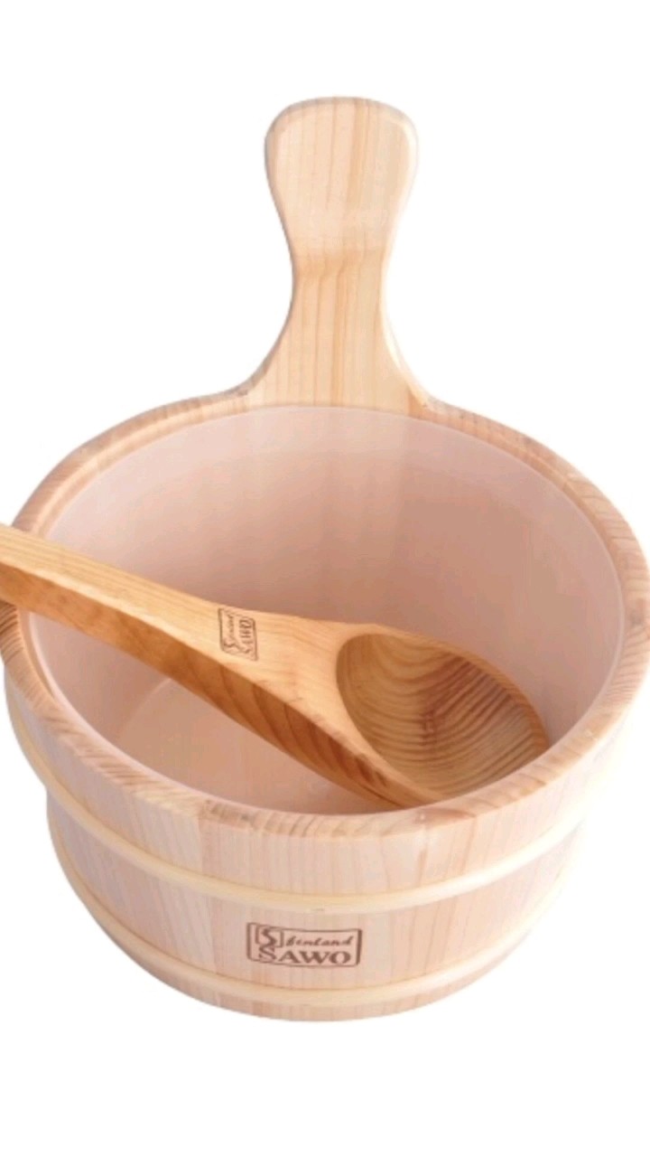 Sauna Accessories Wooden Sauna Spa Bucket And Spoon Buy Wooden Sauna