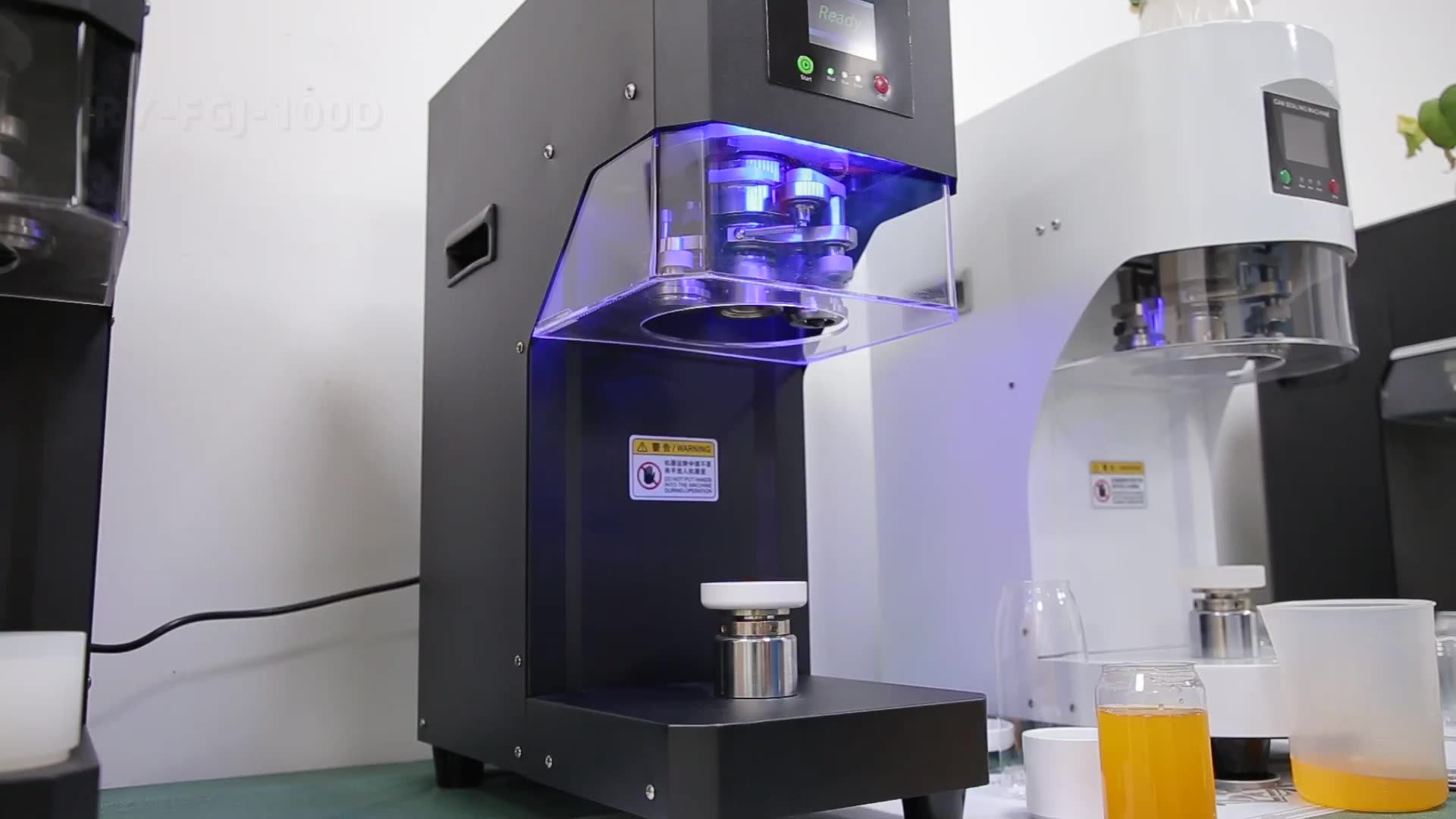 Pet Bottle Jar Automatic Electric Sealing Machine Tin Cans Sealer Seamer Canning Sealing Machine