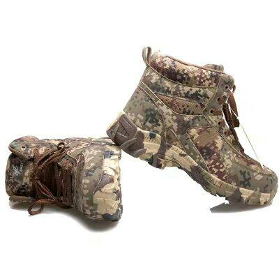 Boots militaires en nylon - dérapage - Ref 1397206 Image 5