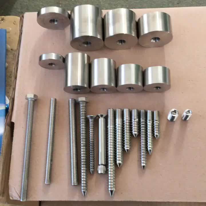 Stainless Steel Glass Railing Holder / Glass Connector / Glass Stair