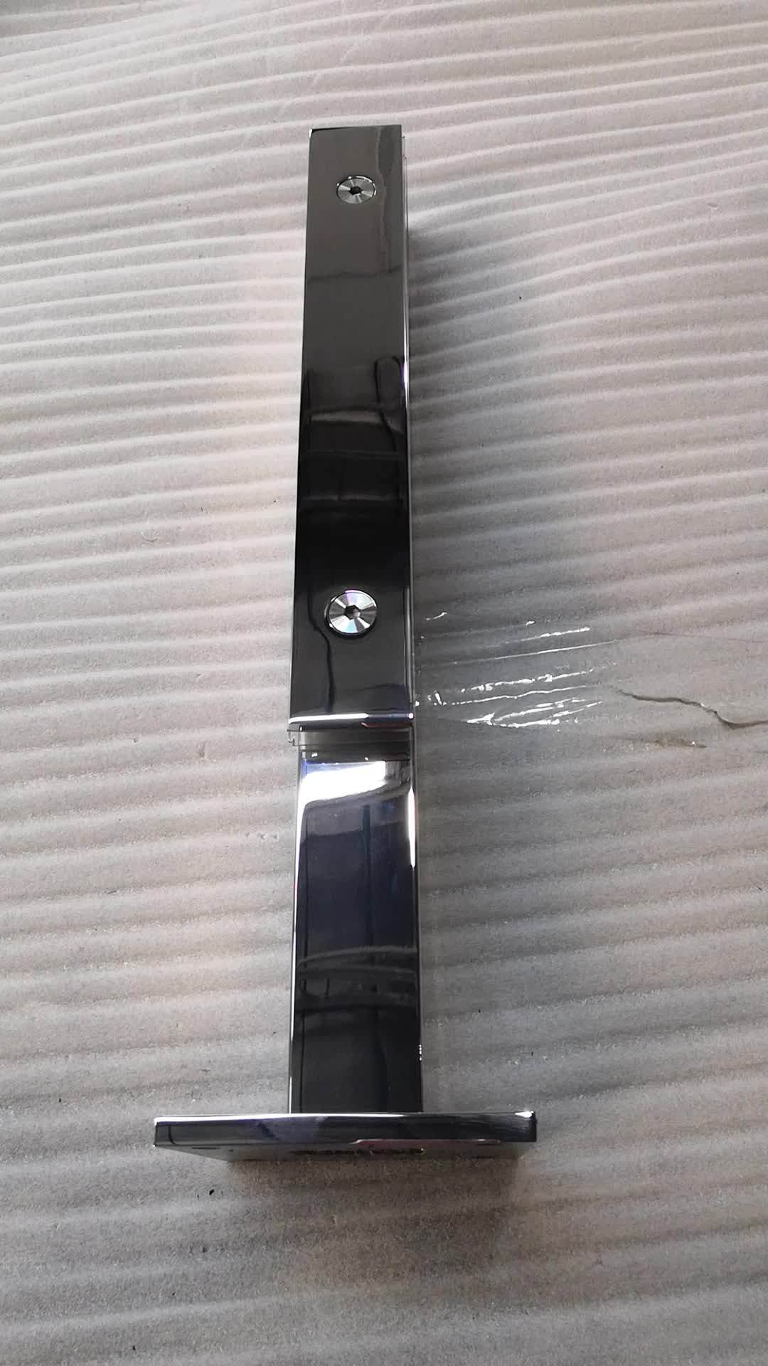 Brushed Guardrail Glass Spigot Railing Glass Holder Ss316 Fence