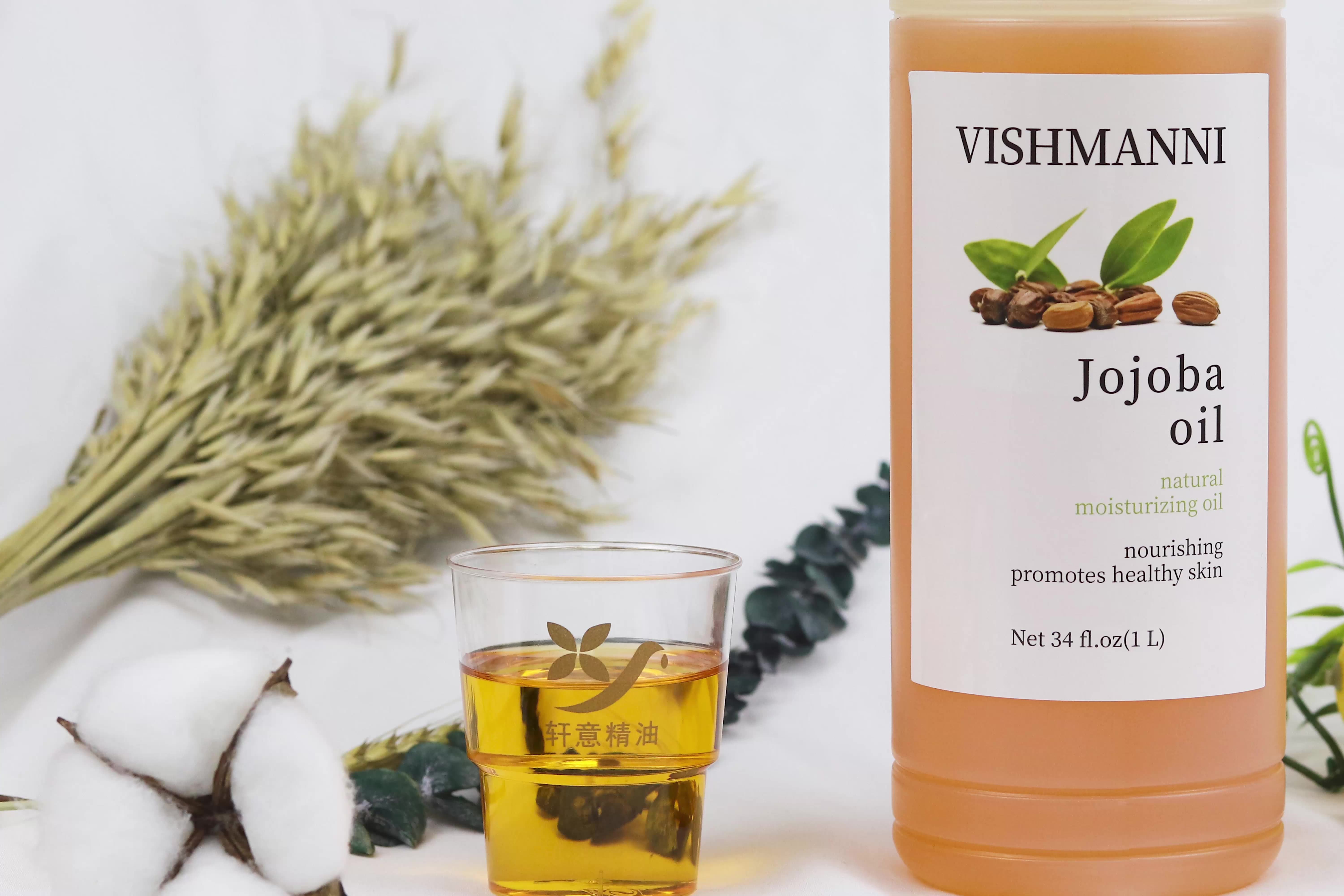 Wholesale Bulk Organic Natural Pure Golden Jojoba Oil For Hair Skin Care Buy Jojoba Oil,Jojoba