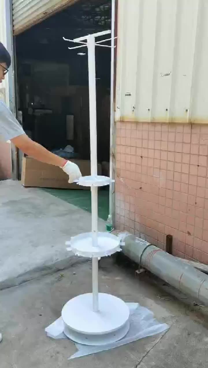 Custom Store Floor Metal Medical Crutches Product Display Stand/walking