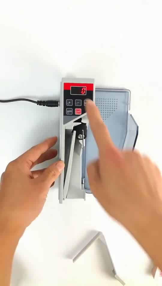 V40 Handy Bill Counter With Battery Currency Counting Machine For Cash