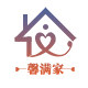 馨满家布艺生活馆的LOGO