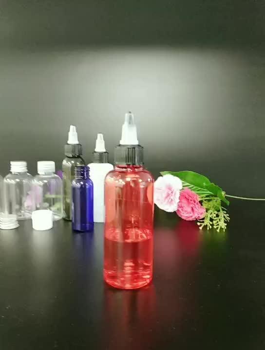 Manufacturer 30ml Clear Blue Pet Empty Plastic Tattoo Ink Pigment Sharp