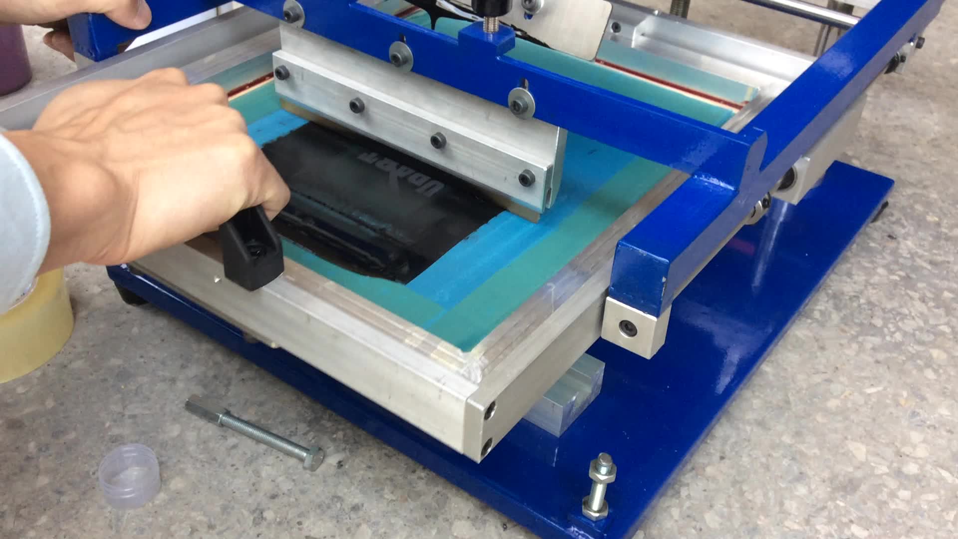 silkscreen printer