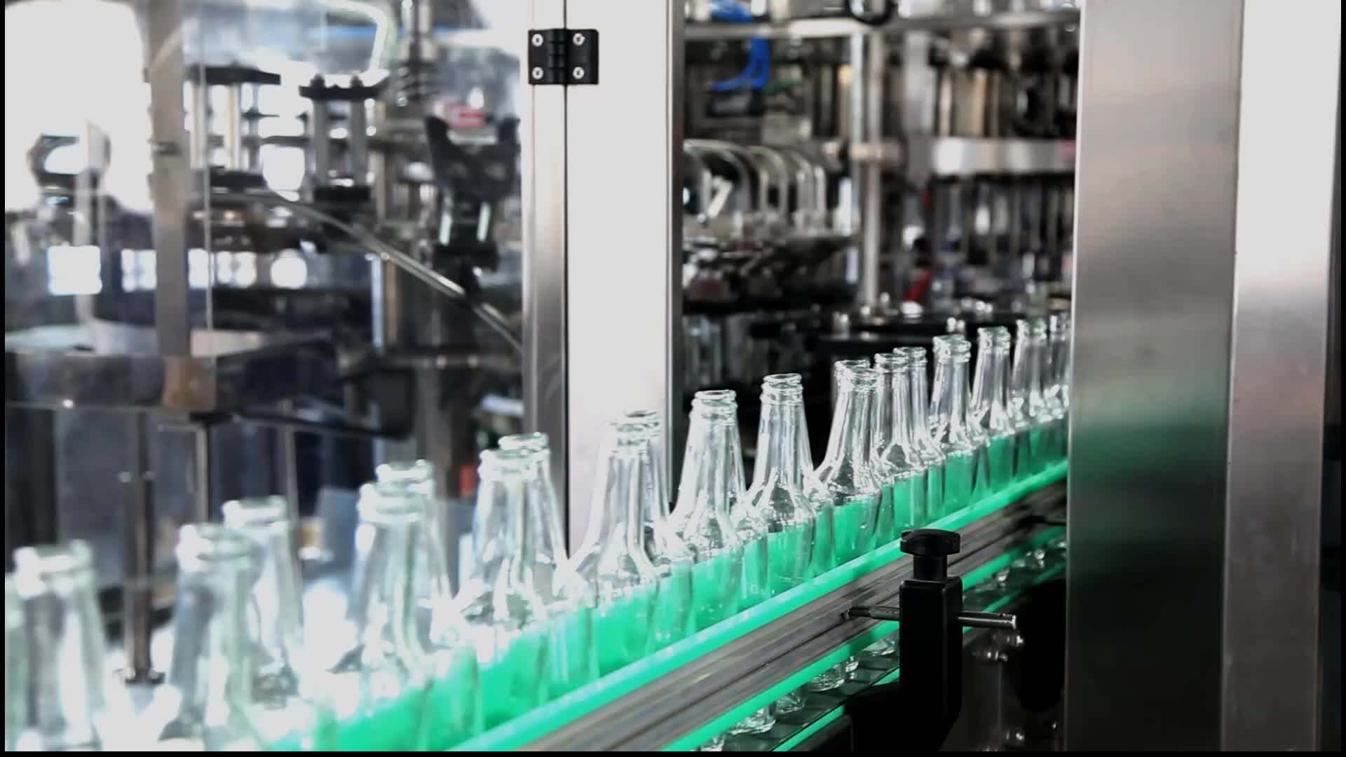 Glass Bottle Vodka Bottling Machine / Production Line Dcgx24248 Buy