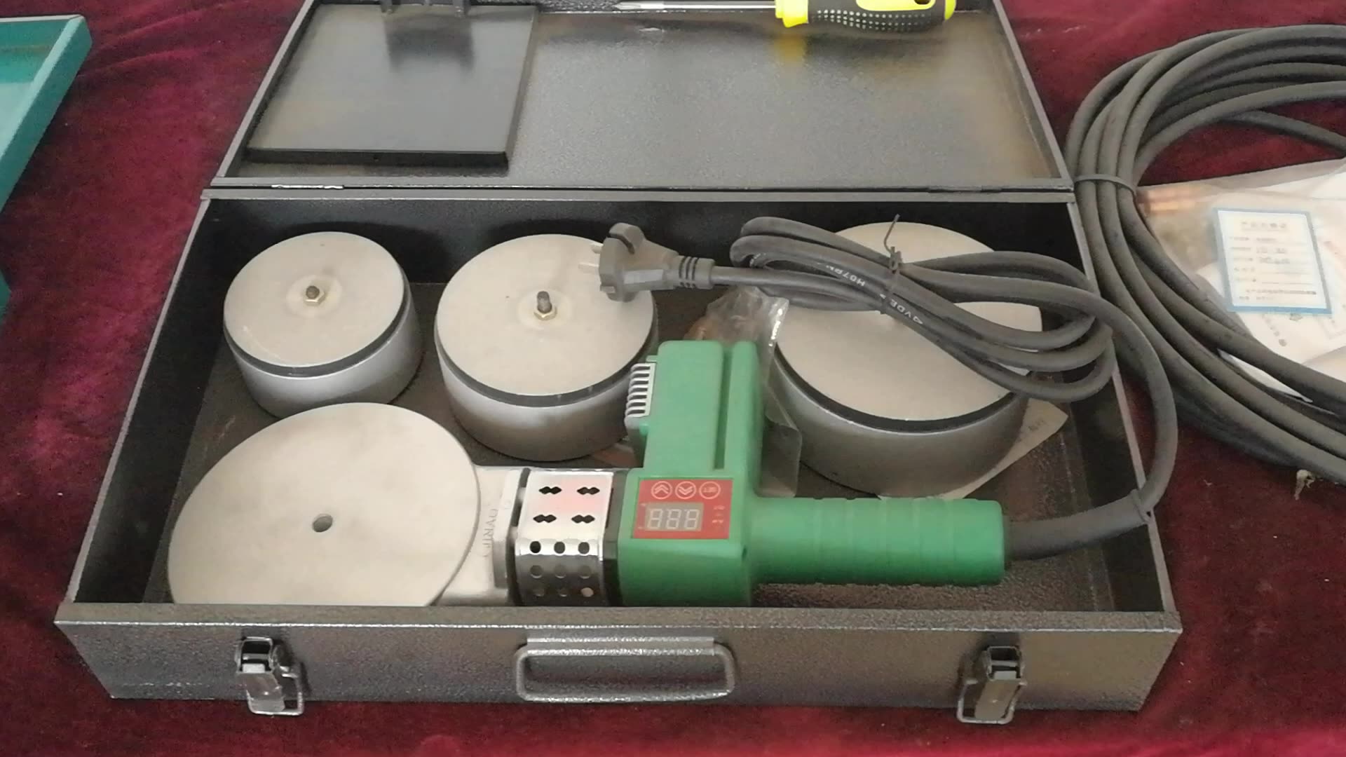 2063mm Ppr Fusion Machine Ppr Electro Fusion Welding Machine Plastic