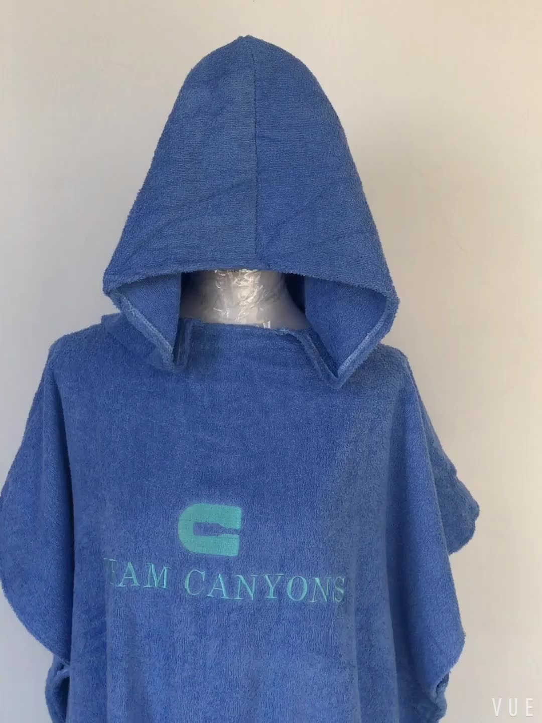 Beach Changing / Surf 100 Cotton Terry Hooded Poncho Beach Towels For