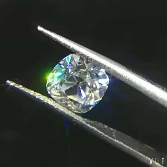 Old Mine Cut 8mm Gh Quality Lab Created Diamond Jewelry Moissanite