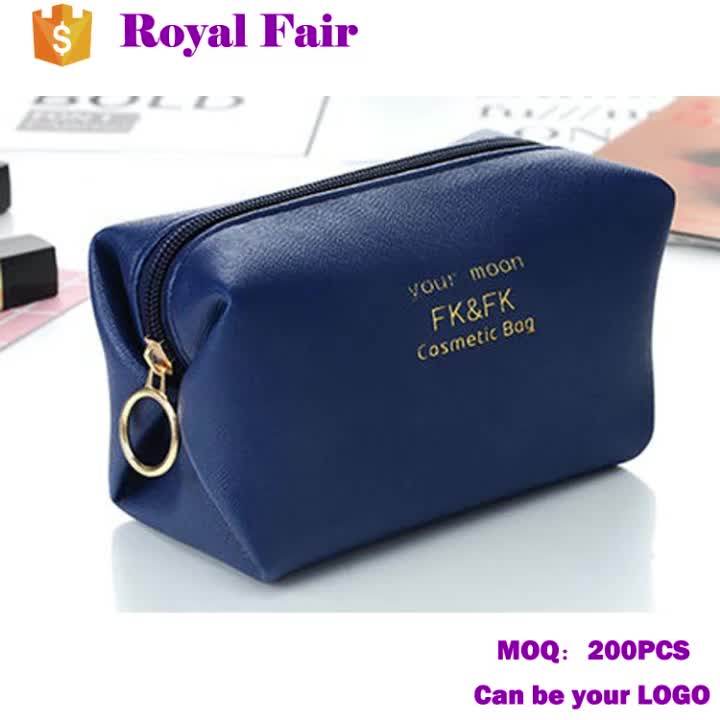 Top Selling Makeup Bag With Logo Printing Small Printed Cosmetic Bag