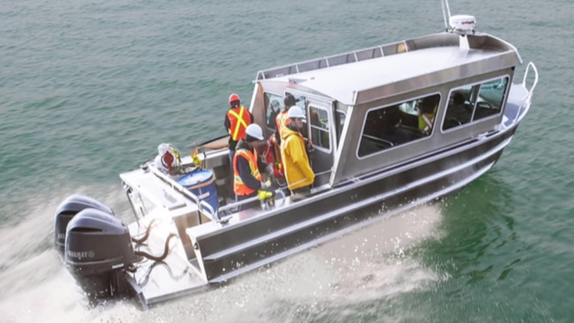 2023 Professional Aluminum Patrol Fishing Vessels Cabin Cruiser Boat