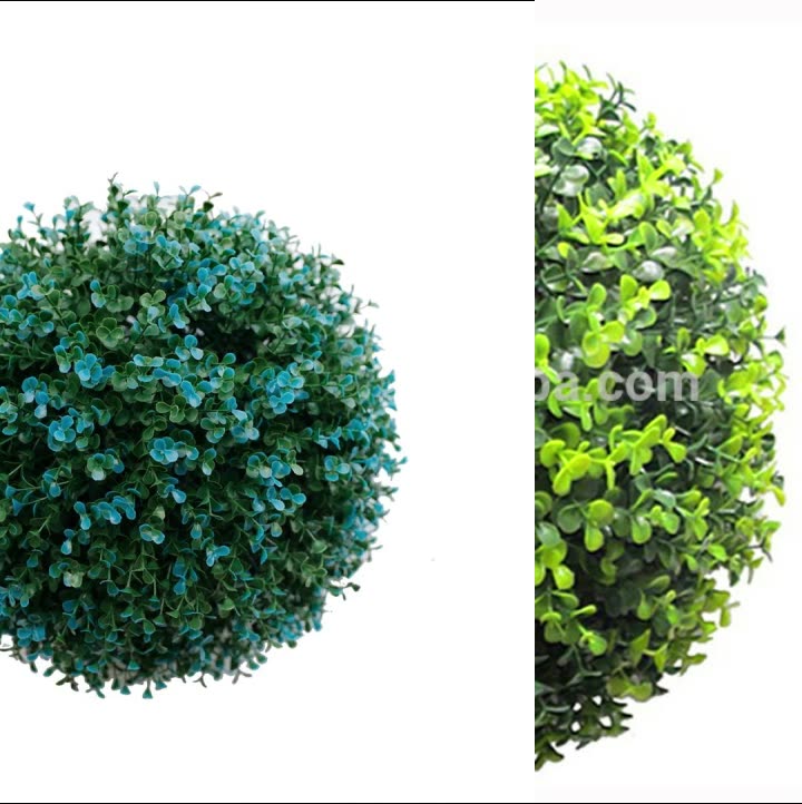Large Plastic Garden Decoration Topiary Grass Ball Buy Topiary Grass