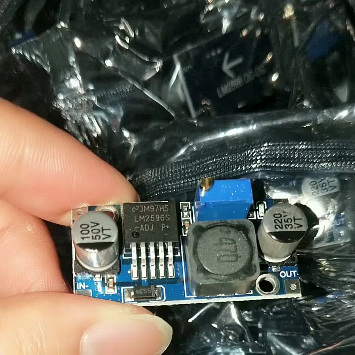 Lm2596s 3a Dc Dc Voltage Regulator 24v To 12v 5v 3v Adjustable Step