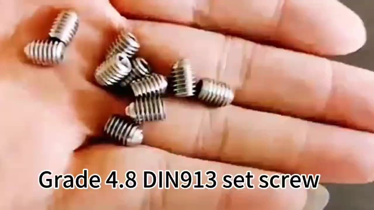 Wholesale Din916 1/420 3/816 M3 M4 Stainless Steel Brass Copper Zinc