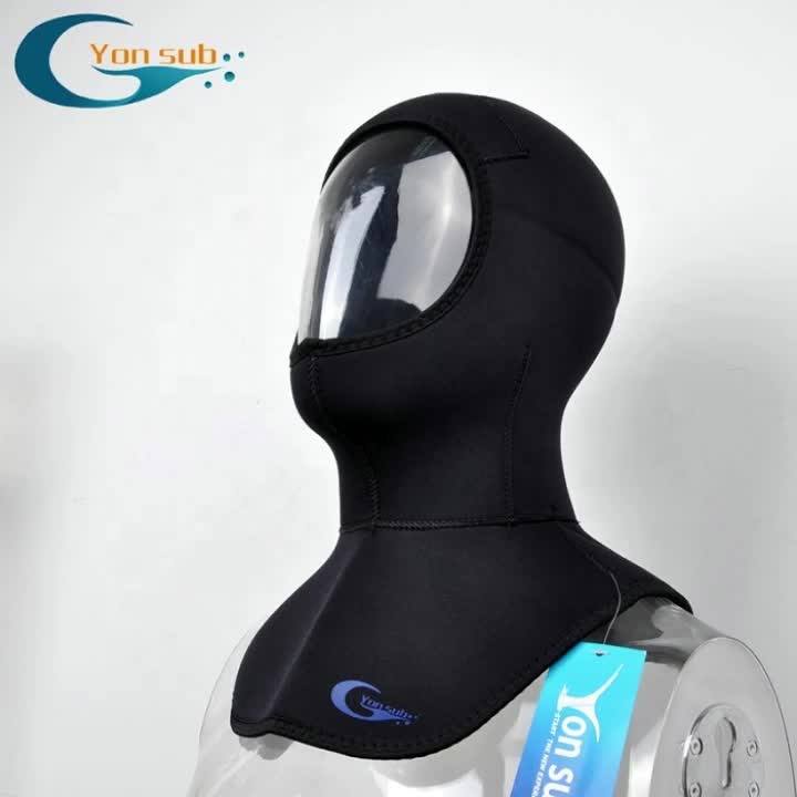 Neoprene Diving Hood With Shoulder Winter Keep Warm Snorkeling Diving