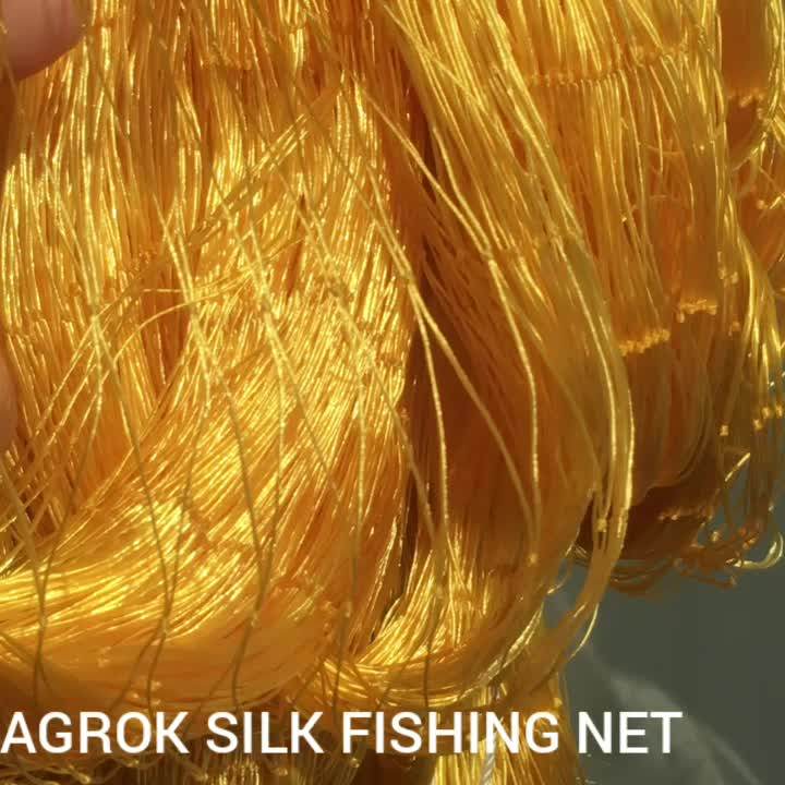 Agrok 210d/3r Knotted Multifilament Nylon Silk Fishing Net Buy Nylon