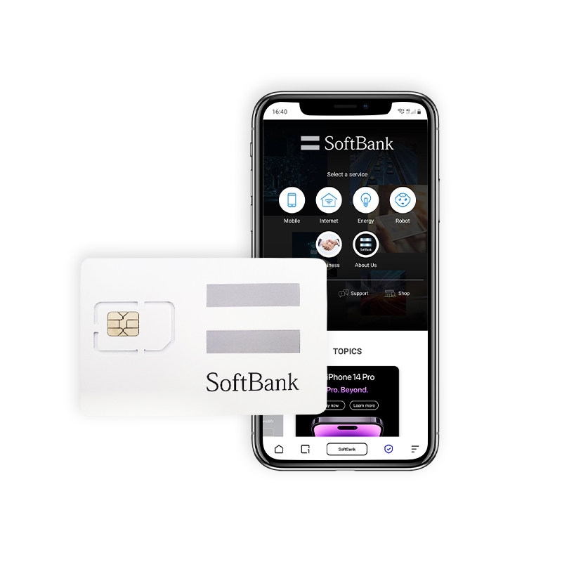 Japanese Sim Card Softbank Original 5G/4G Mobile Data Internet Card Optional 50Gb Travel Sim Card