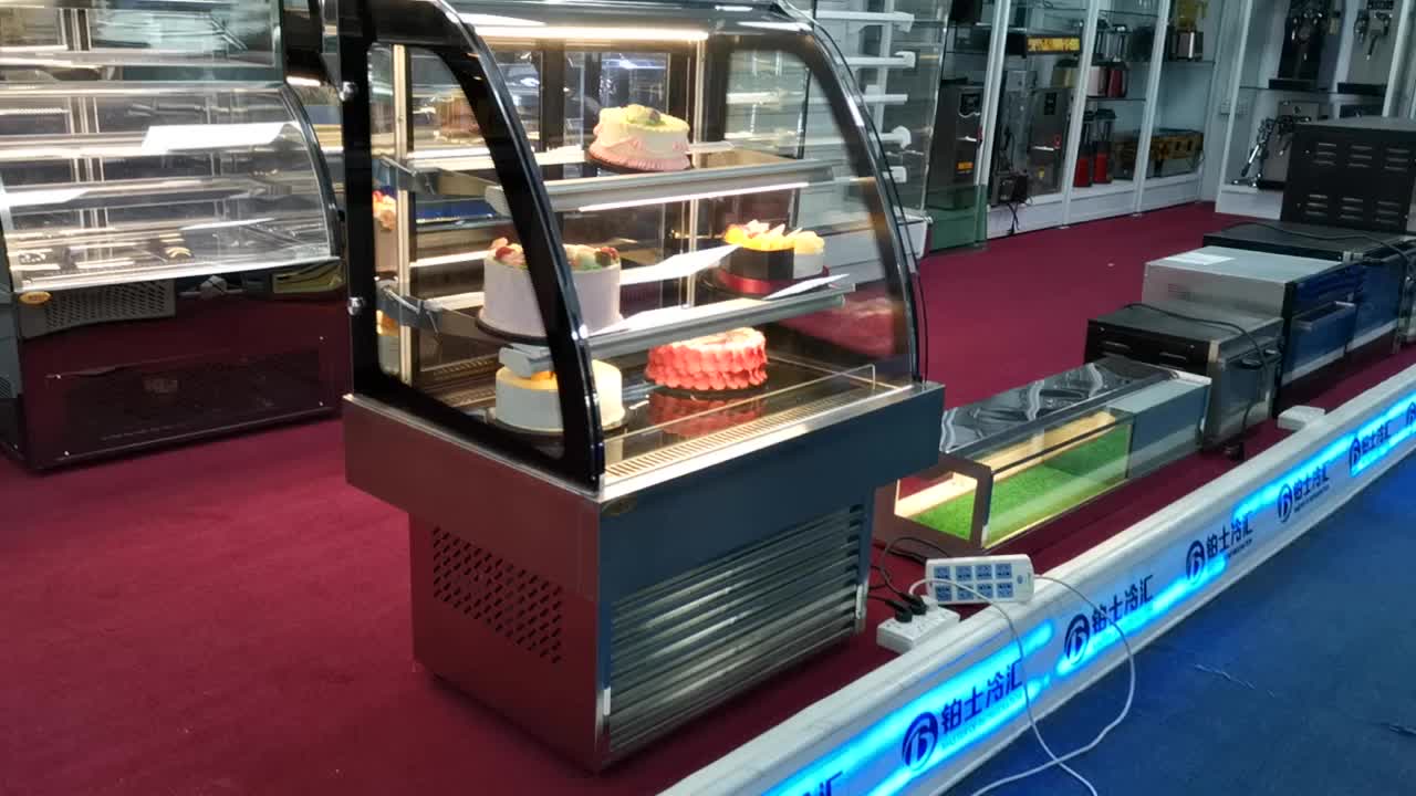 オープンサンドイッチショーケース/飲料クーラー/ベーカリー