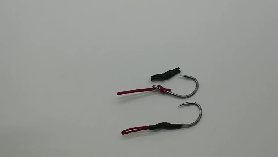 Takedo High Quality Ld17 Black Nickel Fishhook Jigging Hook Fishing