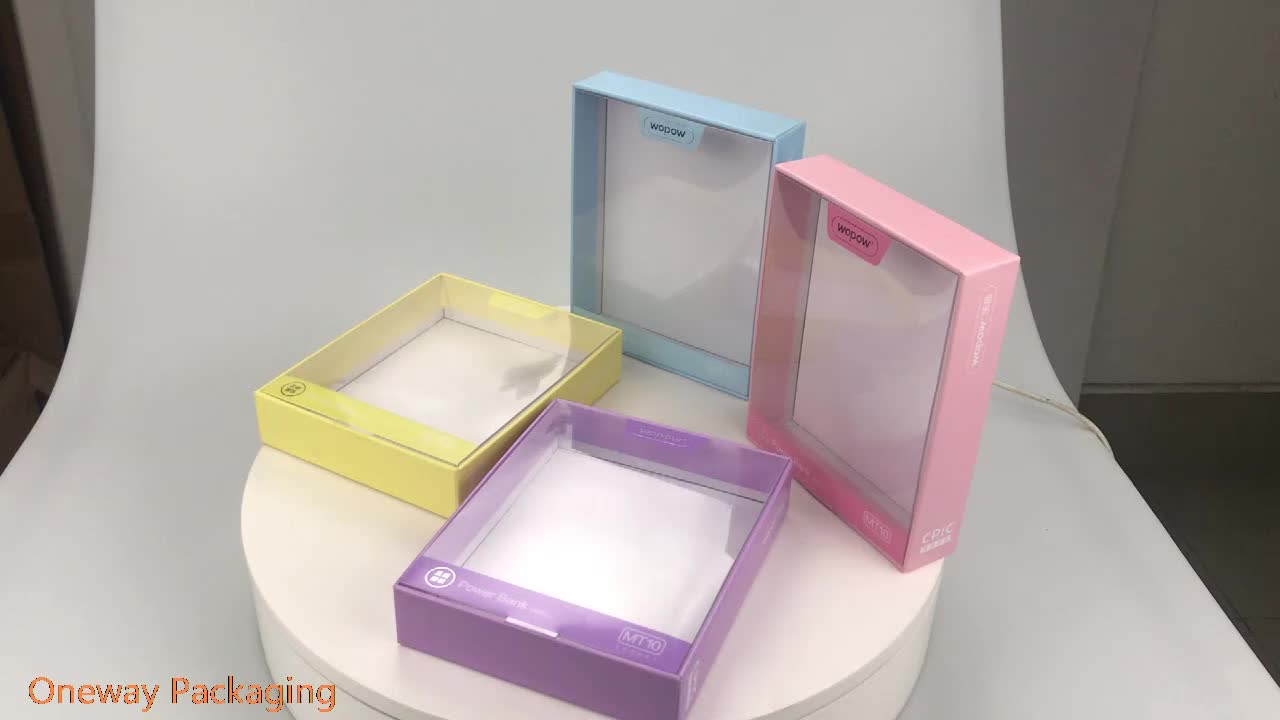 Customized Lid And Base Gift Display Paper Cardboard Packaging Box With