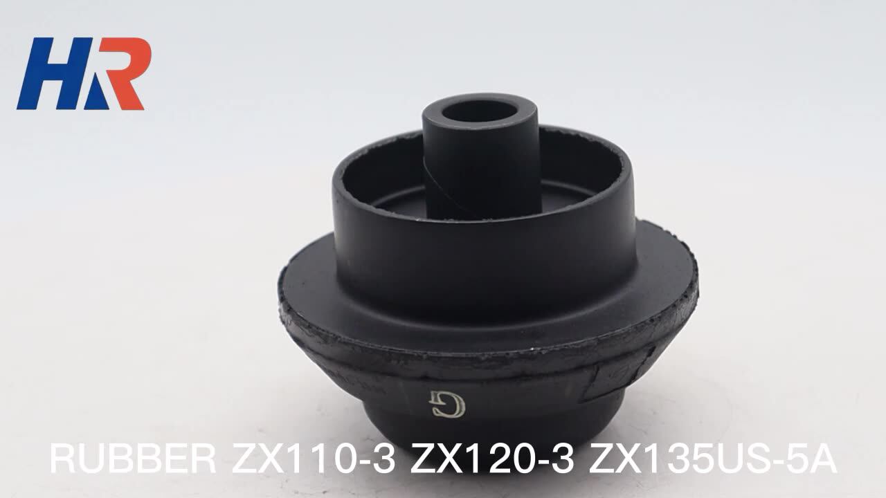 ＯＯＯ　脚部分 Original Excavator Mount Rubber Machine Foot Pad 4658829 for ZX120