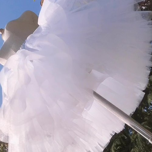 Skirt support lolita lolita yarn skirt Super Peng violence daily soft yarn boneless petticoat Cloud support Marshmallow support