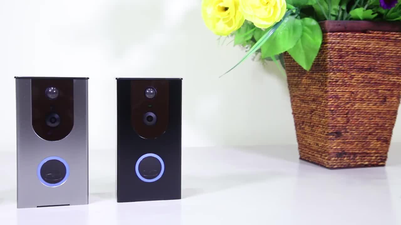 Onvif Wifi Wireless Ip Door Camera Video Doorbell With Android And Ios